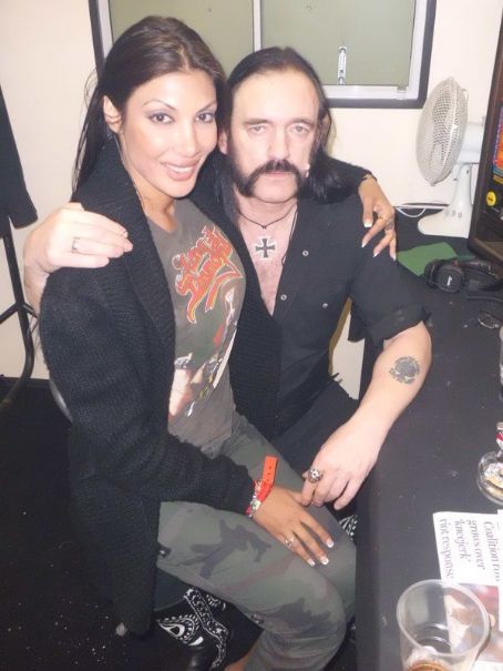 Jasmin St. Claire and Lemmy Kilmister