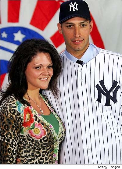 Andy Pettitte and Laura Dunn