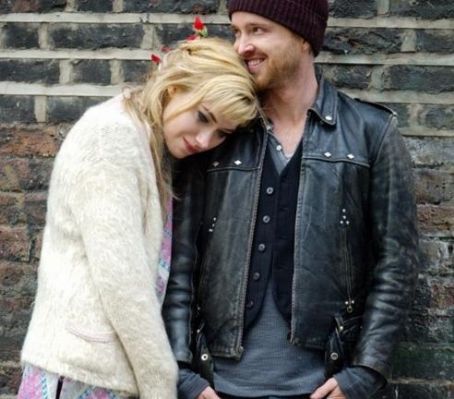 Aaron Paul and Imogen Poots