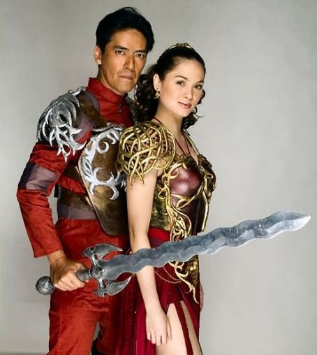 Vic Sotto and Kristine Hermosa