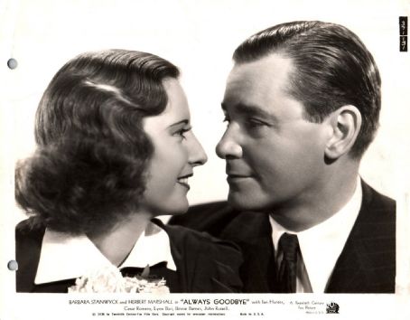 Barbara Stanwyck and Herbert Marshall