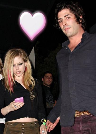 Avril Lavigne and Brandon Davis