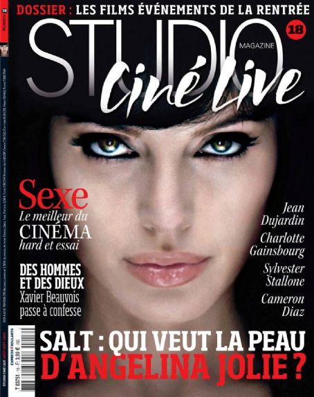 Angelina Jolie - Studio Cine Live Magazine Cover [France] (August 2010) - 750w69zowsqoswo9