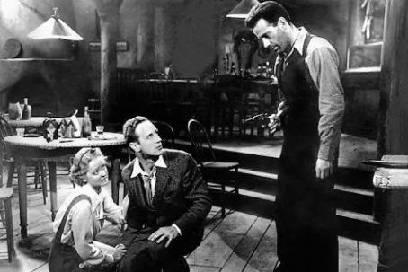 Humphrey Bogart and Bette Davis
