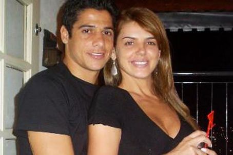 Cicinho and Mary Alexandre