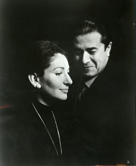 Maria Callas and Giuseppe Di stefano