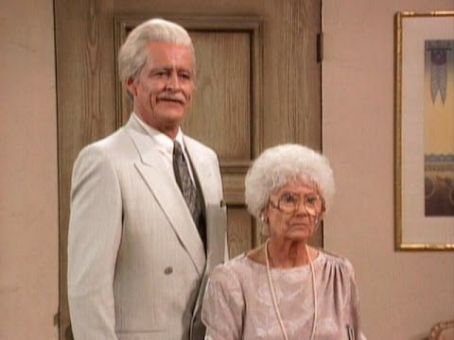Estelle Getty and Henry Darrow