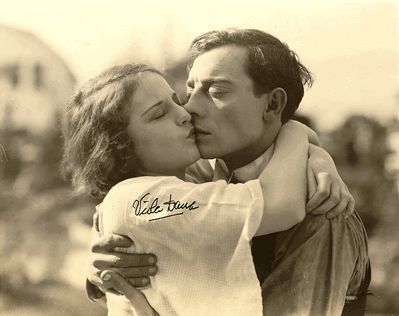 Viola Dana and Buster Keaton
