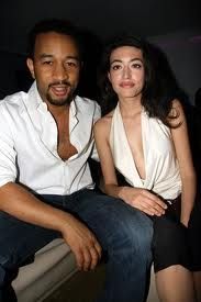 Wafah Dufour and John Legend