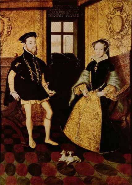 Mary I of England and Philip II of Spain