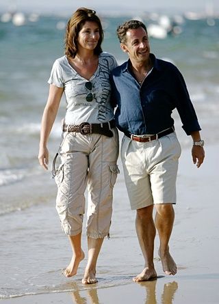 Nicolas Sarkozy and Cecilia Ciganer-Albenizil