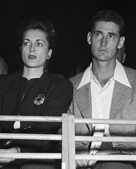 Ted Williams and Doris Soule