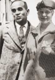 Al Jolson and Henrietta Keller