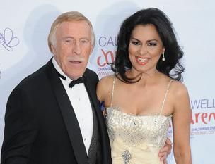 Wilnelia Merced and Bruce Forsyth