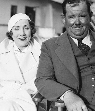 Oliver Hardy and Myrtle Reeves