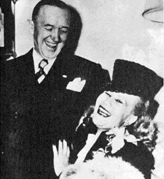 Ida Kitaeva and Stan Laurel