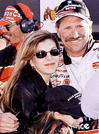 Dale Earnhardt and Teresa Houston