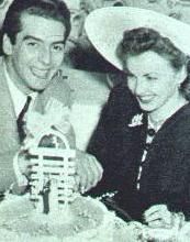 Frances Charles and Victor Mature