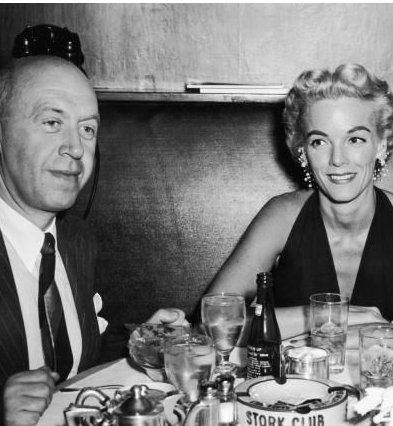 Otto Preminger and Mary Gardner