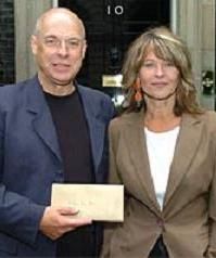 Julie Christie and Brian Eno