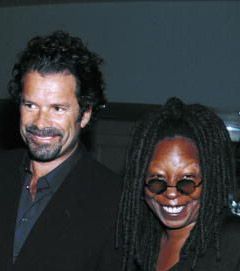 Whoopi Goldberg and Michael Visbal