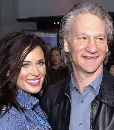 Bill Maher and Rochelle Loewen