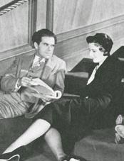 Barbara Stanwyck and Frank Capra