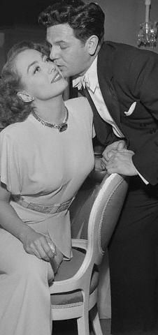 John Garfield and Joan Crawford
