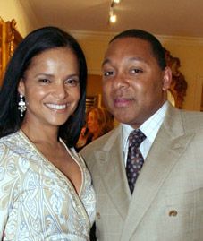 Victoria Rowell and Wynton Marsalis