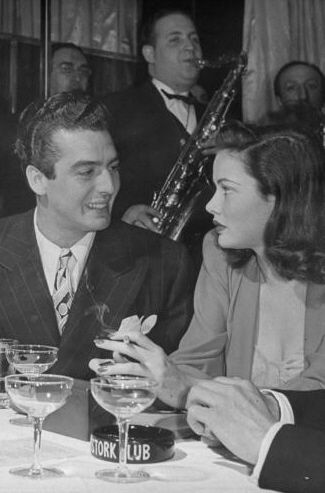 Gene Tierney and Victor Mature