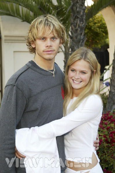 Maggie Lawson and Eric Christian Olsen