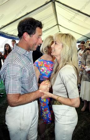 Susan George and Prince Charles