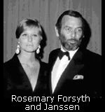 David Janssen and Rosemary Forsyth