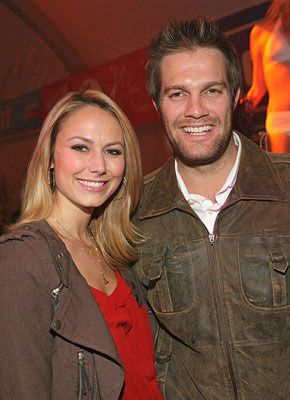 Geoff Stults and Stacy Keibler