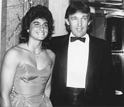 Gabriela Sabatini and Donald Trump