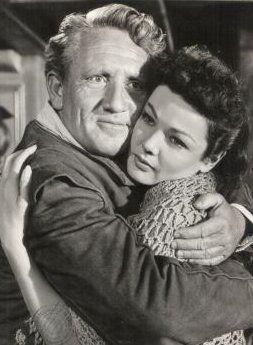 Gene Tierney and Spencer Tracy
