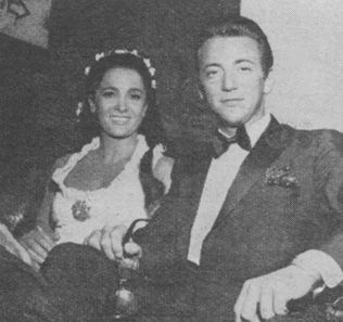 Linda Cristal and Bobby Darin