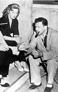 Greer Garson and Joseph Mankiewicz