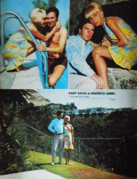 Maurice Jarre and Dany Saval