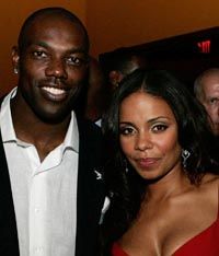 Terrell Owens and Sanaa Lathan