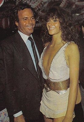 Giannina Facio and Julio Iglesias