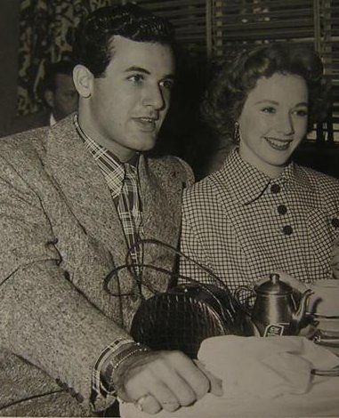 Dick Contino and Piper Laurie