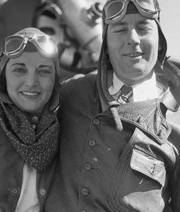 Ruth Elder and Arnold Gillespie