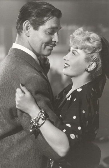 Clark Gable and Joan Blondell