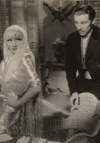 Cesar Romero and Marlene Dietrich