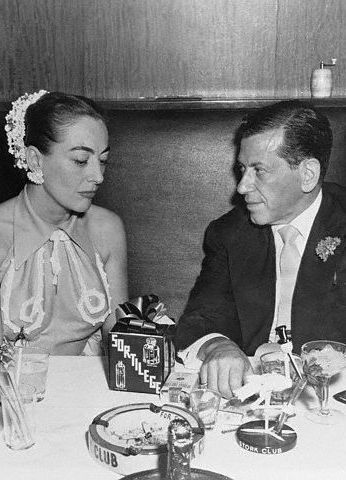 Joan Crawford and Manny Sachs