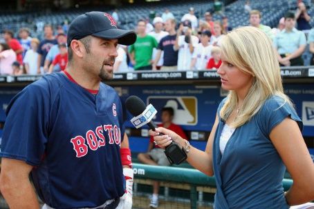 Heidi Watney and Jason Varitek