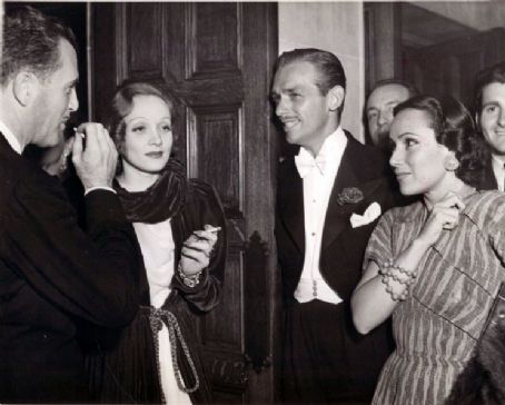 Dolores Del Rio and Marlene Dietrich