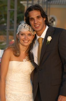 Nuno Gomes and Patricia Aguilar