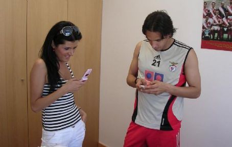 Nuno Gomes and Cristina Matei